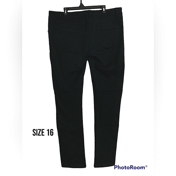 LONG TALL SALLY It’s Denim black jeans / FREE SHIPPING! - Picture 1 of 6